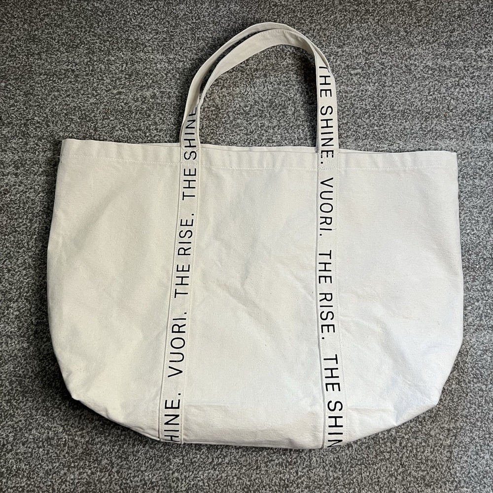 Vuori White Tote Bag
